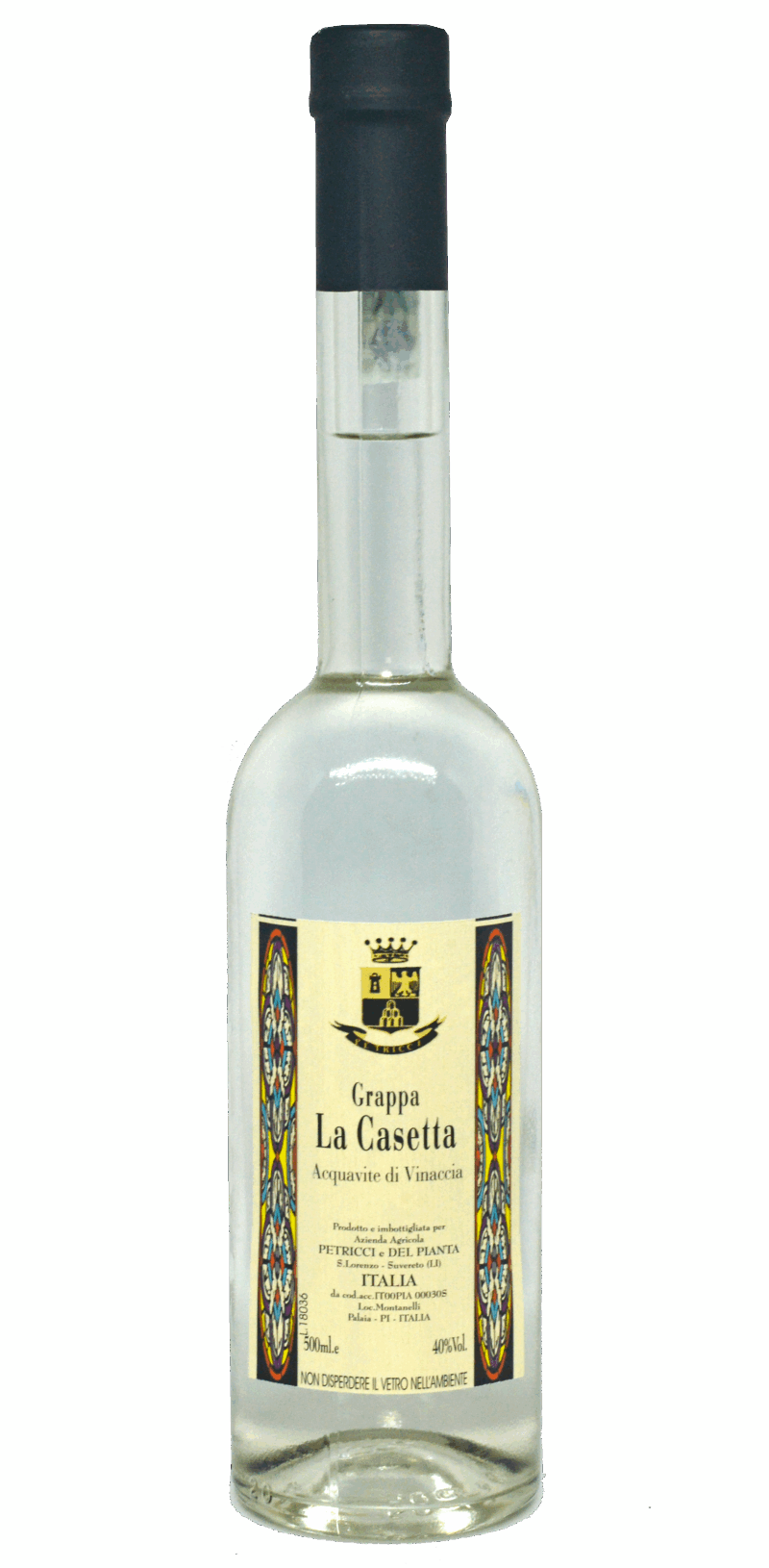 Grappa "La Casetta" (6 bottles)